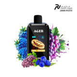 AGER SQ 20000 Puffs Disposable Vape - Grape Blue Raspberry