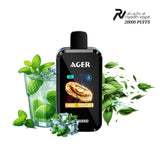 AGER SQ 20000 Puffs Disposable Vape - Mint Ice