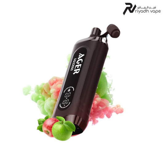 AGER SQ 22000 Puffs - Low Nicotine Disposable Vape | Same Day Delivery Riyadh Vape Shop AGER SQ 22000 Puffs - Low Nicotine Disposable Vape | Same Day Delivery Riyadh Vape Shop
