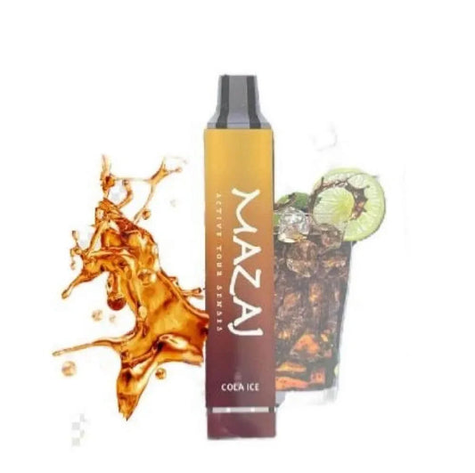 MAZAJ – Cola ICE EDisposable -Cig (3000 puff) 50mg - - Saudi Riyadh Vape Shop - Riyadh Vape Shop
