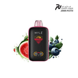 MYLE Turbo 20000 Puffs Disposable Vape - Blueberry Watermelon
