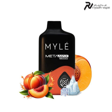 MYLE Meta Max 18000 Puffs Disposable Vape Device - Peach Ice - Riyadh Vape Shop