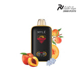 MYLE Turbo 20000 Puffs Disposable Vape - Frozen Peach