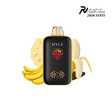 MYLE Turbo 20000 Puffs Disposable Vape - Casa Bananas