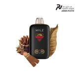 MYLE Turbo 20000 Puffs Disposable Vape - Cuban Tobacco
