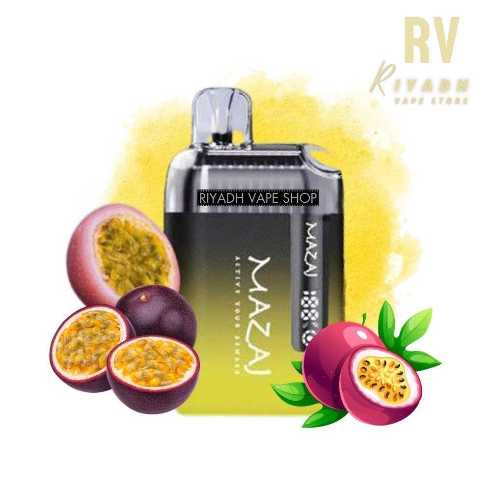 Mazaj Infinity X 9000 Puffs Disposable Vape - Passion Fruit - Riyadh Vape Shop