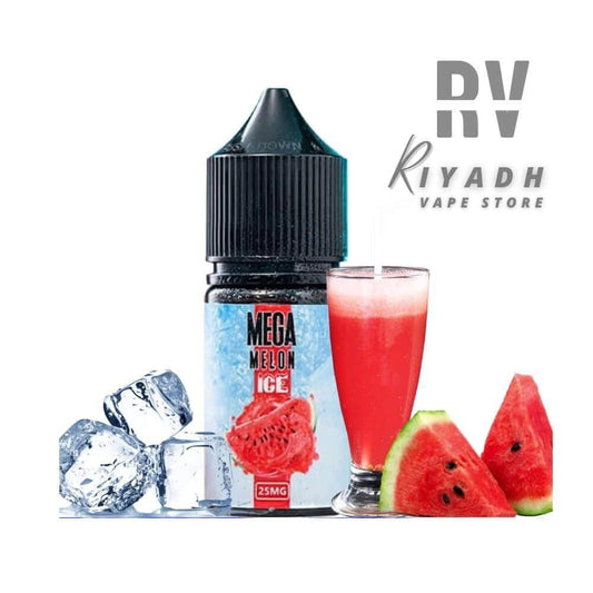 Mega Melon Ice Salt Nic E-Liquid Vape Juice 35MG & 50MG - Riyadh Vape Shop - نكهات فيب بارده - Riyadh Vape Shop