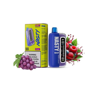 Nasty Bar Dr20Ki 20000 Puffs Disposable Vape - Berry Grape - Riyadh Vape Shop - Disposable Vape