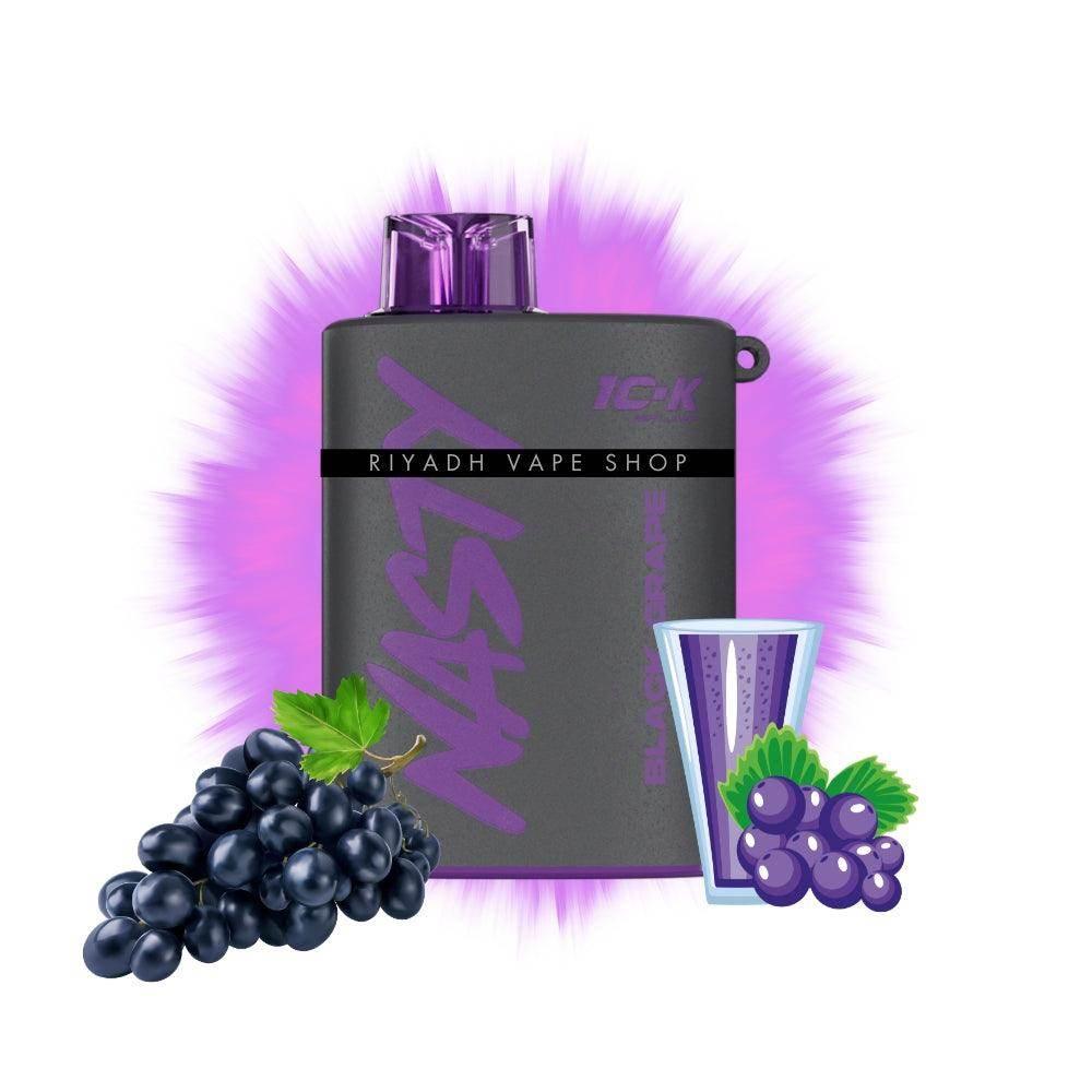 Nasty I0-K Splash 10000 10K Puff Black Grape Disposable Vape - Riyadh Vape Shop