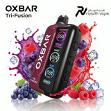 Oxbar Tri Fusion 40K Disposable Vape - Grape Raspberry