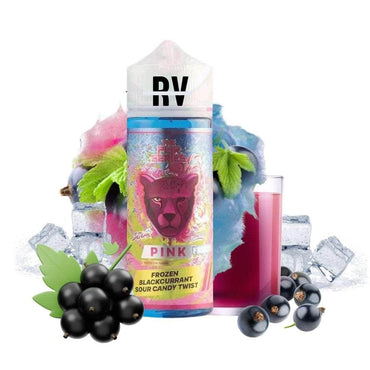 The Panther Series Pink - Frozen Blackcurrant Sour Candy Twist 120ML 3Mg - Vape Riyadh - Riyadh Vape Shop