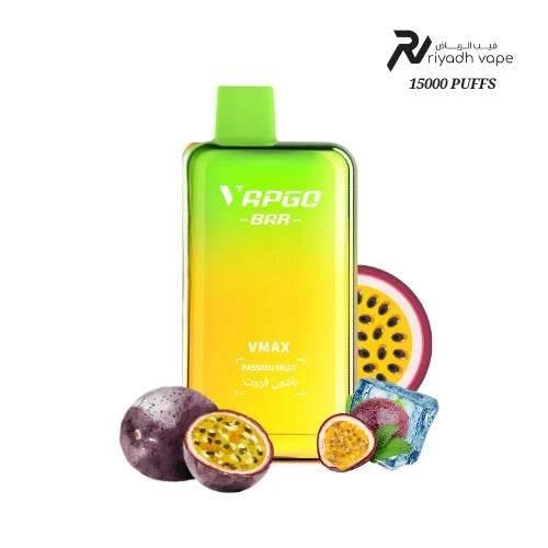 VMAX 15000 Puffs Disposable Vape - Passion Fruit - Riyadh Vape Shop