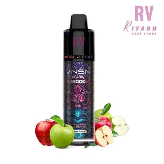 VNSN Spark 12000 Puff Double Apple Disposable Vape - Vape Riyadh - Riyadh Vape Shop