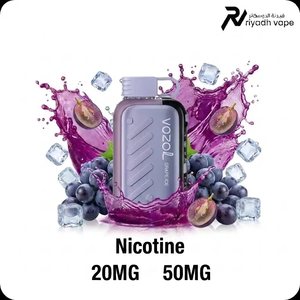 Vozol Gear Ice & Sweet Grape Ice 50000 puffs disposable vape