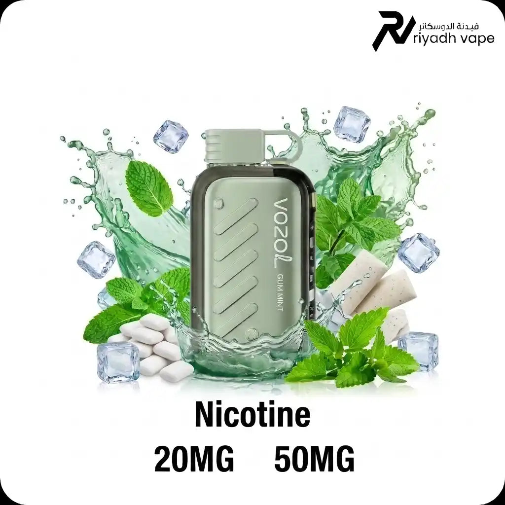 Vozol Gear Ice & Sweet Gum Mint 50000 puffs disposable vape