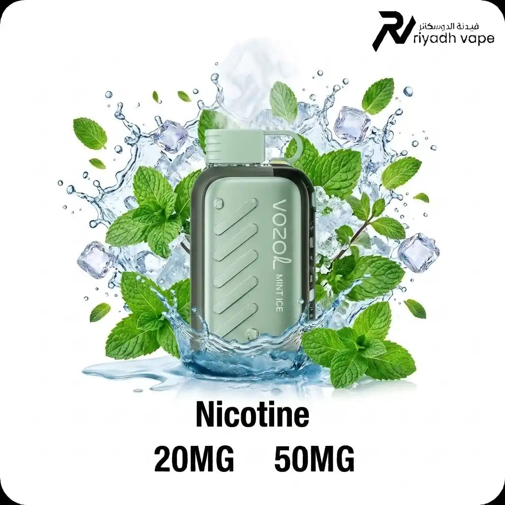 Vozol Gear Ice & Sweet Ice Mint 50000 puffs disposable vape