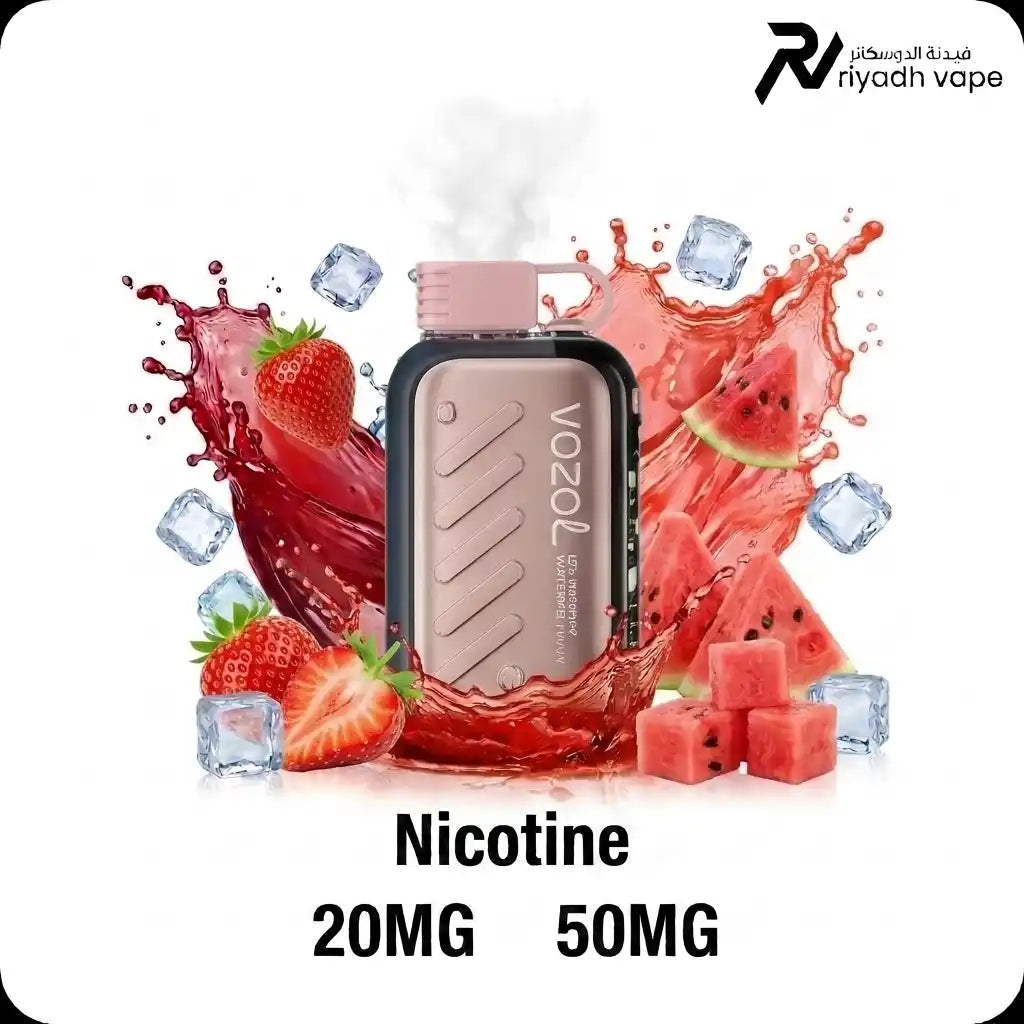 Vozol Gear Ice & Sweet Strawberry Watermelon 50000 puffs disposable vape