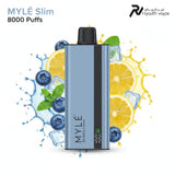 Myle Slim 8000 Puffs Disposable Vape - Blueberry Lemon