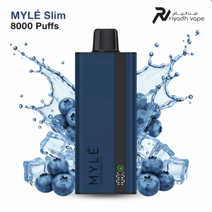 Myle Slim Ice Blueberry Disposable Vape – Best Vape in Riyadh Saudi Arabia | 8000 Puffs | 99 SR | Same Day Delivery