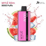 Myle Slim 8000 Puffs Disposable Vape - Lush Ice