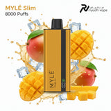 Myle Slim 8000 Puffs Disposable Vape - Mango Ice