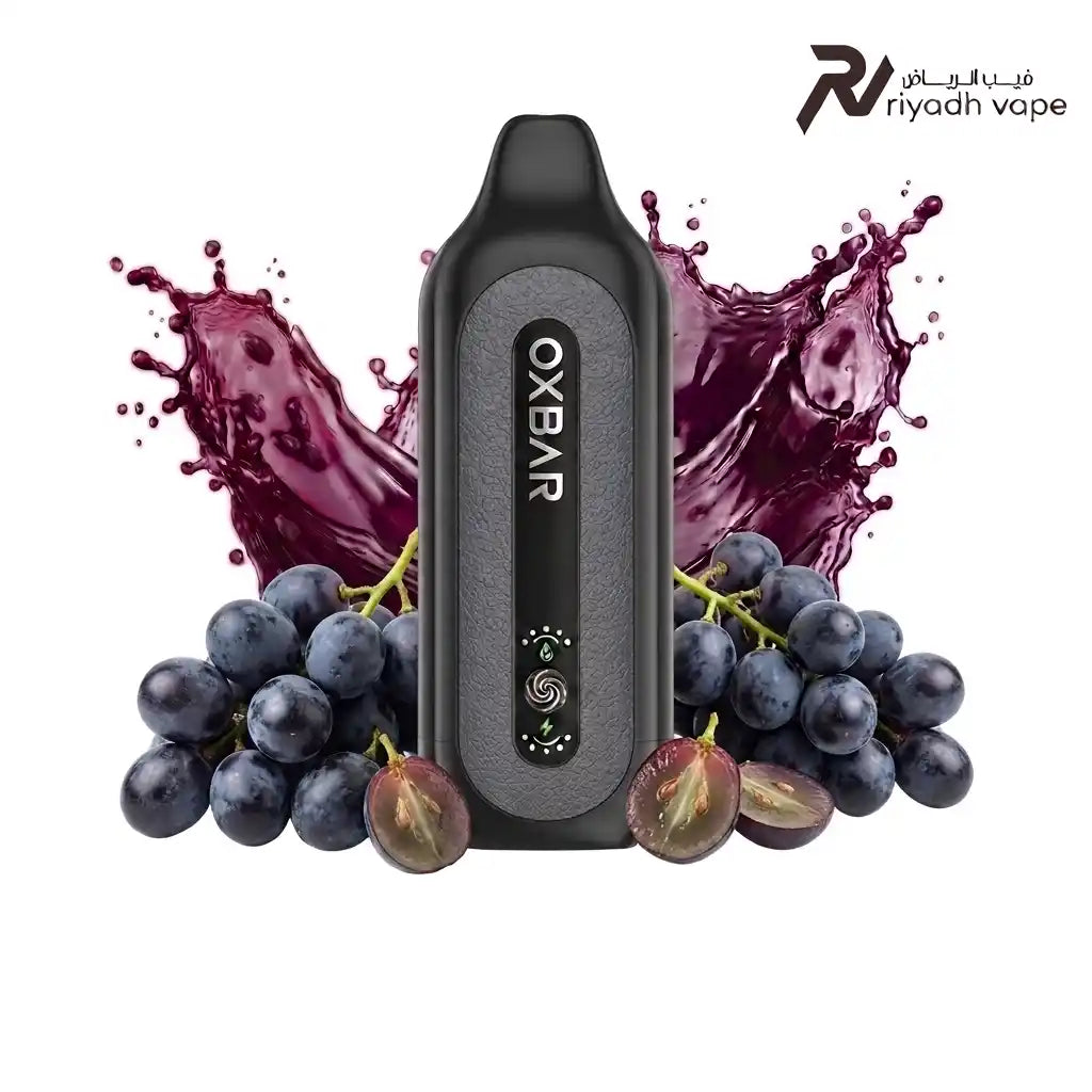 Oxbar GoSlim 26K Puffs Disposable Vape - Black Grape - Riyadh Vape Shop