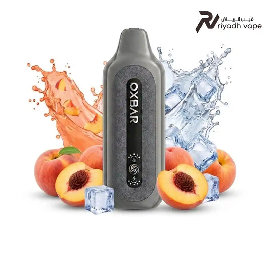 Oxbar GoSlim 26K Puffs Disposable Vape - Peach Ice - Riyadh Vape Shop