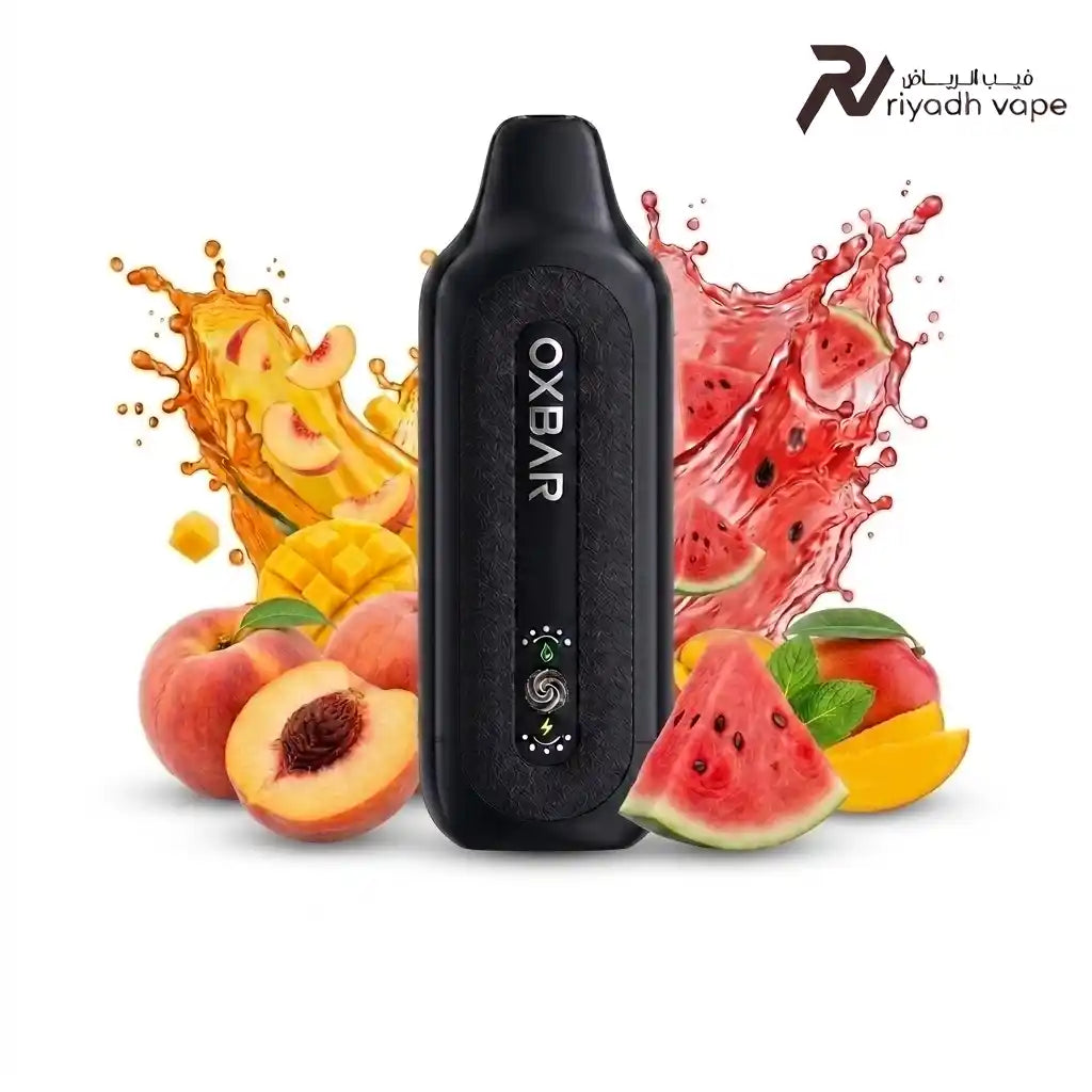 Oxbar GoSlim 26K Puffs Disposable Vape - Peach Mango Watermelon - Riyadh Vape Shop