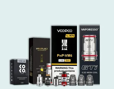 Browse our full selection Pods and replacement coils.